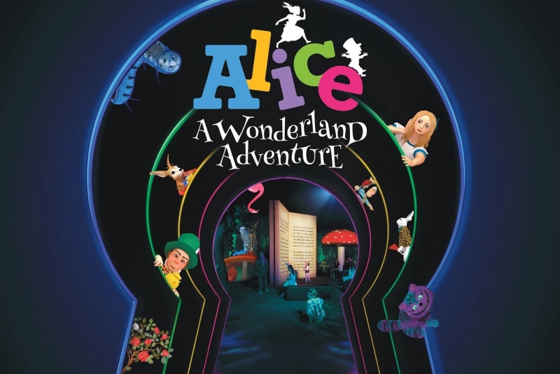Alice - A Wonderland Adventure de 8 de fevereiro a 8 de abril no Shopping Iguatemi 