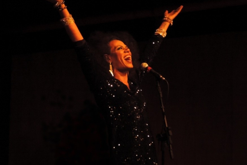 Valéria e Juliano Barreto juntos no show 'Encontro Possíveis' no Espaço Cultural 512