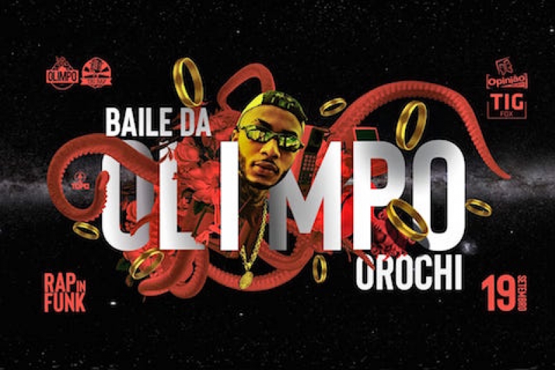 Primeira edição do 'Baile da Olimpo' recebe Orochi em setembro no Opinião 