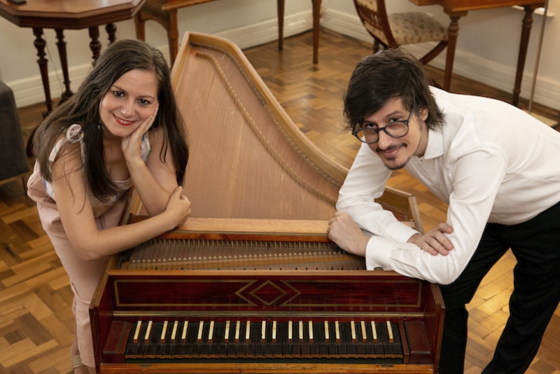 Andiara Mumbach e Fernando Cordella em um concerto inédito de música francesa