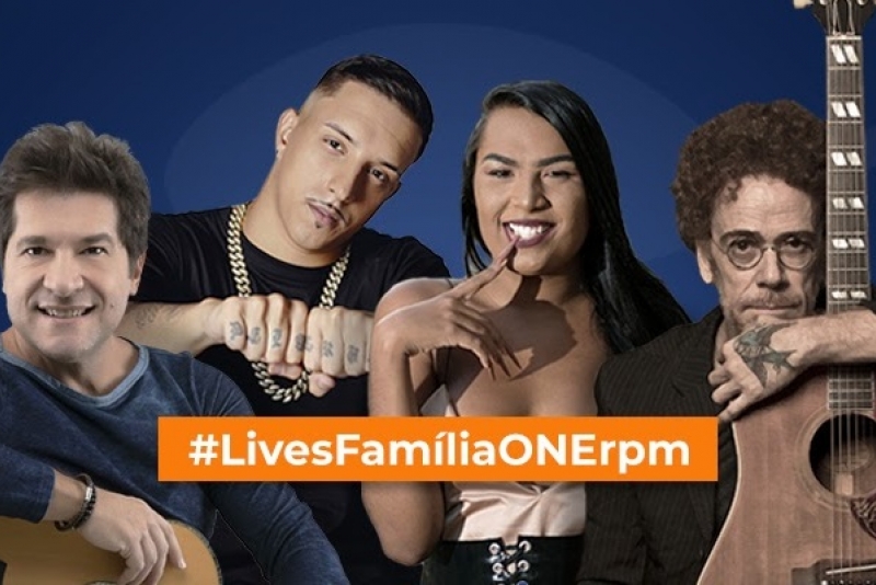 Nando Reis, Delacruz, Danny Bond, Daniel e Roupa Nova agitam as #LivesFamíliaONErpm