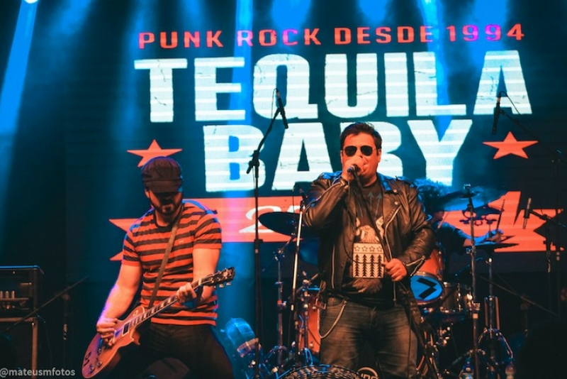 Tequila Baby prepara live histórica para o Dia Mundial do Rock