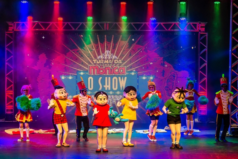 'Turma da Mônica O Show' com única apresentação virtual neste domingo, (11)