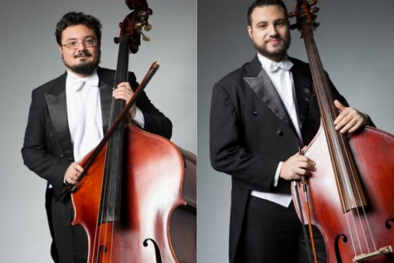 ''Duo de Contrabaixo'' é a atração do Musical Évora desta quarta-feira