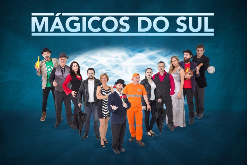 Mágicos do Sul se apresentam nos dias 19 e 20 de janeiro no Teatro Novo DC