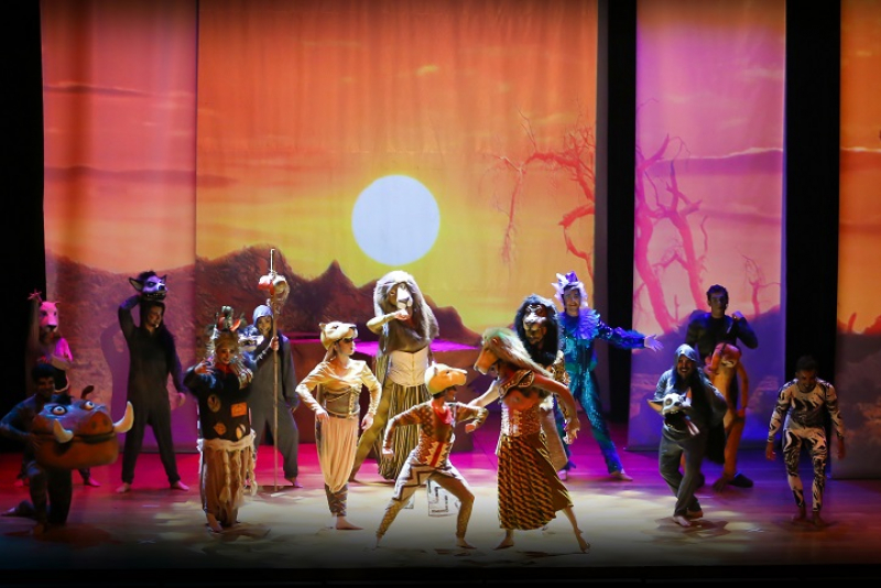 ''Rei Leão - O Musical'' em duas sessões em outubro no Teatro do Bourbon Country 