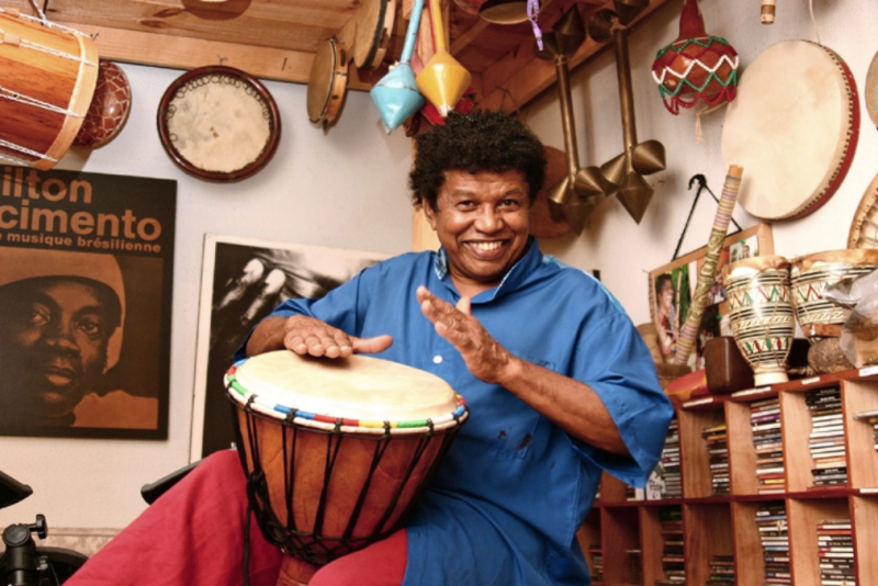 Robertinho Silva, ícone da percussão, em única apresentação no Espaço 373