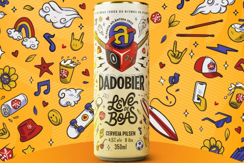 Dado Bier lança edição de lata comemorativa do Planeta Atlântida 