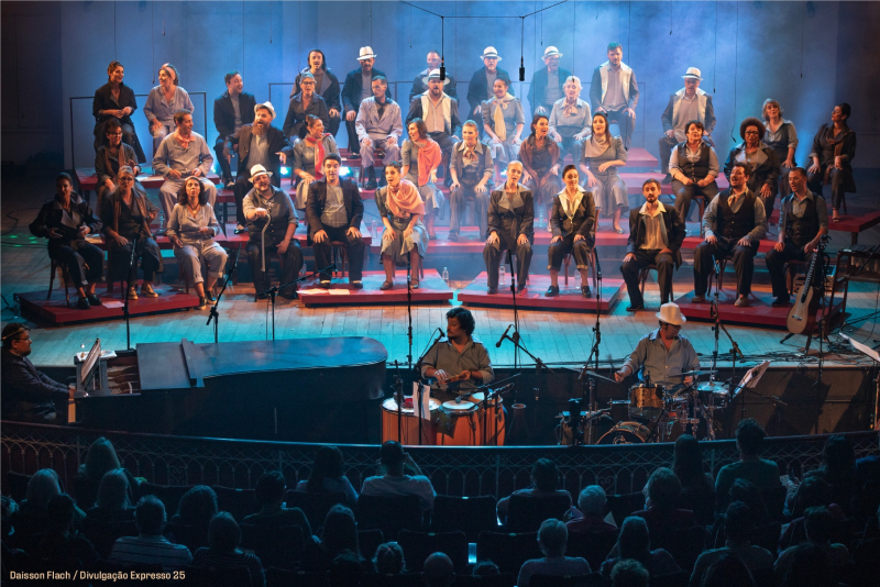 Expresso 25 apresenta duas sessões de ''Suíte Tom Jobim'' no Centro Cultural 25 de Julho