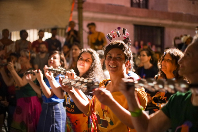 As Batucas celebram oito anos em show no Vila Flores, dia 15 de abril