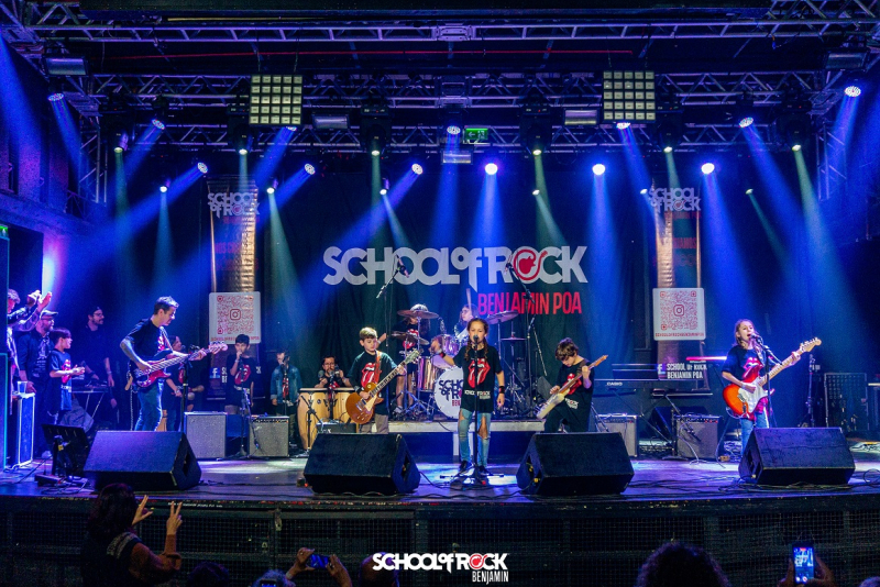 School of Rock apresenta show especial em março no Parcão em Porto Alegre