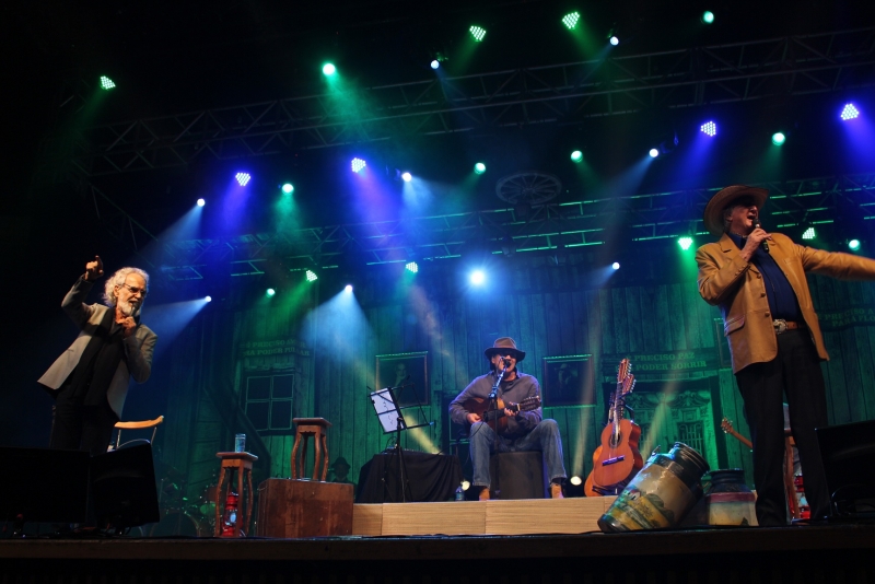 Almir Sater, Sérgio Reis e Renato Teixeira