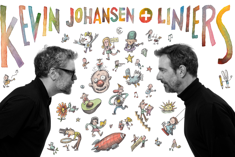 Mistura de música e desenho com Kevin Johansen e Liniers chega a Porto Alegre em maio