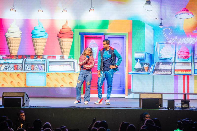 Rafa e Luiz apresentam em Porto Alegre o espetáculo infantil 'A Descoberta do Verdadeiro Face'