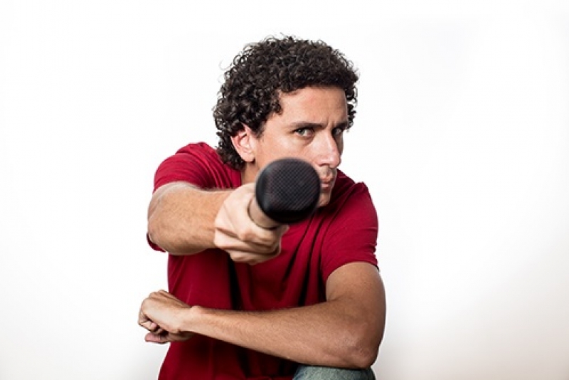 Rafael Portugal no espetáculo 