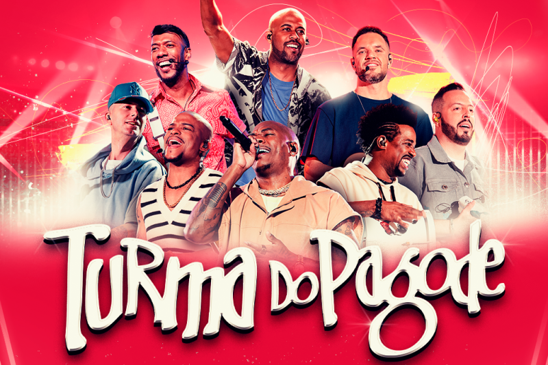 Turma do Pagode faz show no Clube Tradição em Canoas nesta sexta-feira, 27 de junho