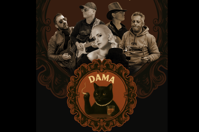 Banda Dama estreia no Free Rider's Pub em Porto Alegre com performance explosiva e repertório repleto de ícones do pop e rock
