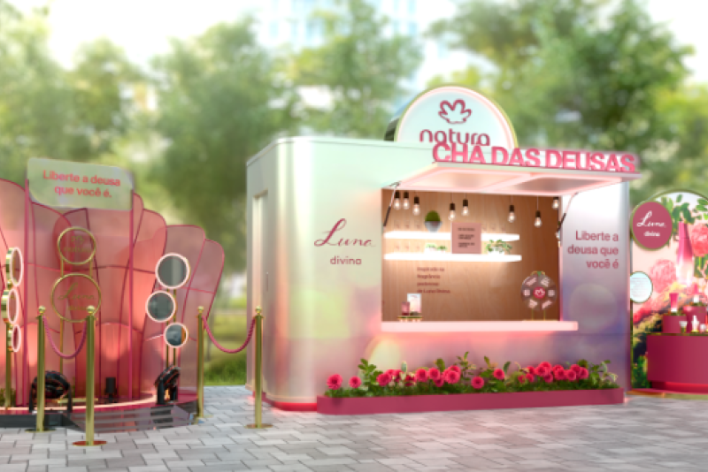 Natura apresenta Chá das Deusas em Porto Alegre para lançamento da linha Luna Divina 