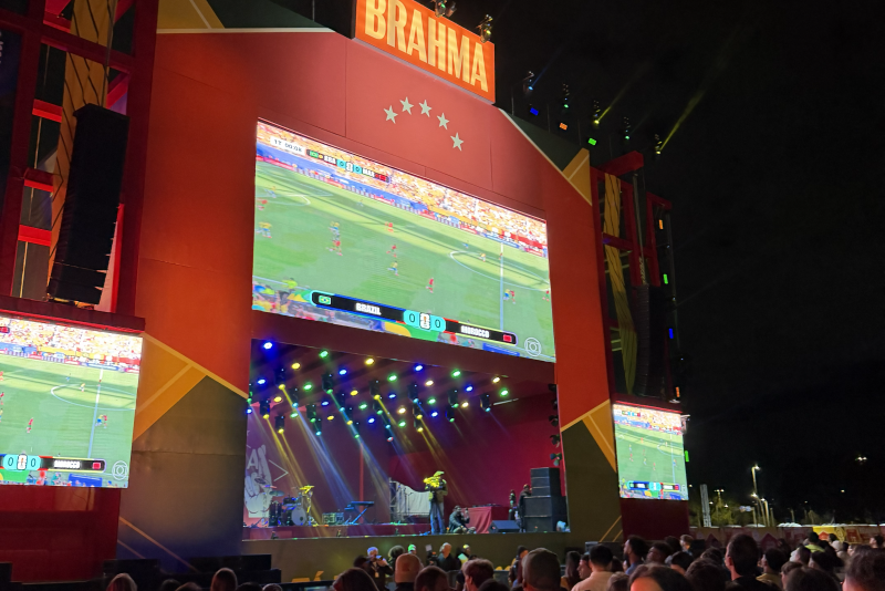 Arena Nº1 transforma Porto Alegre em grande ponto de encontro da torcida brasileira na estreia da Seleção na Copa